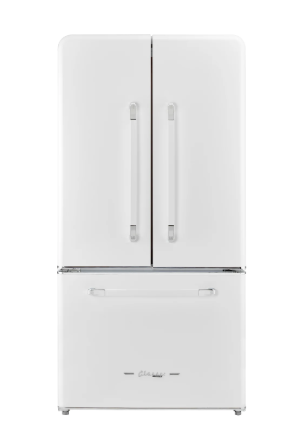 Unique Classic Retro 36 in. 21.4 cu. ft. French Door Refrigerator with Ice Maker - UGP-595L AC
