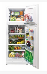 Unique 8 cu. ft. Off-Grid Propane Refrigerator with Freezer & CO Alarm (White) - UGP-8C CM W