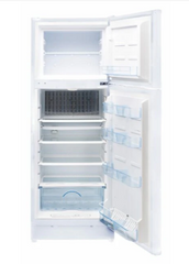 Large 1.7 cu. ft. freezer and adjustable glass shelves in Unique propane fridge