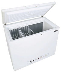 Large Interior Storage Basket and 6 cu. ft. Compartment of Propane Freezer