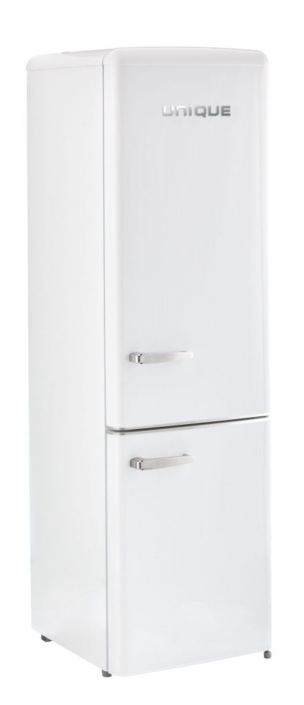 Unique UGP-275L 10 cu.ft 12/24V DC Bottom Freezer Refrigerator Marshmallow White