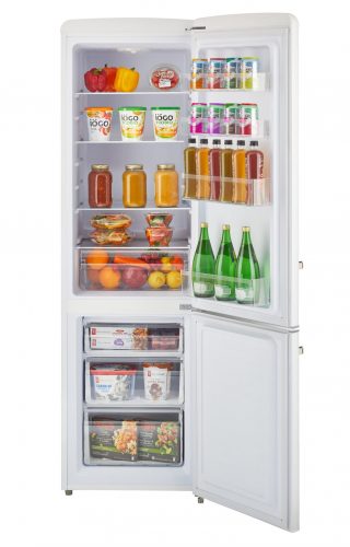 Unique UGP-275L DC Refrigerator Interior Shelving and Bottom Freezer Drawers