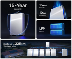 FranklinWH aPower 2 Home Battery | 15kWh | 10kW Continuous Output UL9540