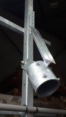 Top of Pole Mount for 4 or 6 Solar Panels